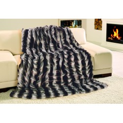 Exkluzivní deka 150x200 cm - vzor imitace činčila