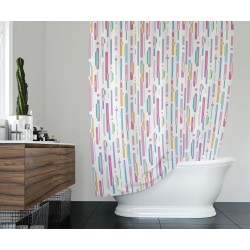 Koupelnový závěs 180x200 cm 100% Polyester - vzor 9385