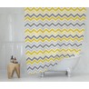 Koupelnový závěs 180x200 cm 100% Polyester - vzor 4597 ŽL-BE