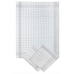 Kuchyňská utěrka 3 kusová - šedý pozitiv