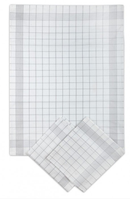 Kuchyňská utěrka 3 kusová - šedý pozitiv