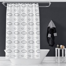Koupelnový závěs 180x200 cm 100% Polyester - vzor 2109 SE