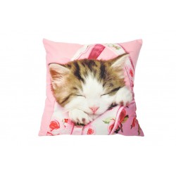 Povlak na polštář fototisk - vzor 4761 Kotě