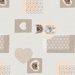 Ubrusovina PVC s textilním podkladem š.140 cm - vzor 715