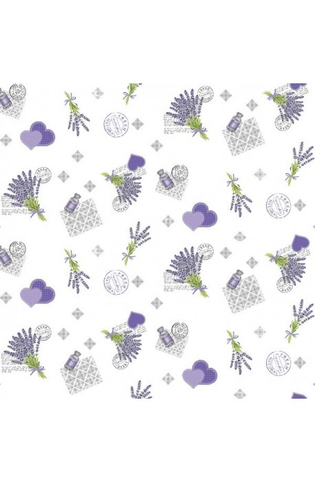 Ubrusovina PVC s textilním podkladem š.140 cm - vzor 601.4