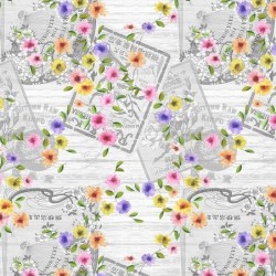 Ubrusovina PVC s textilním podkladem š.140 cm - vzor 221.1