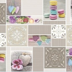 Ubrusovina PVC s textilním podkladem š.140 cm - Ubrusovina CO