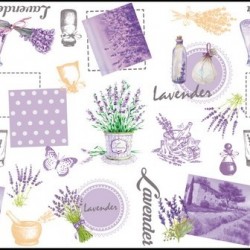 Ubrusovina PVC s textilním podkladem š.140 cm - vzor 660A