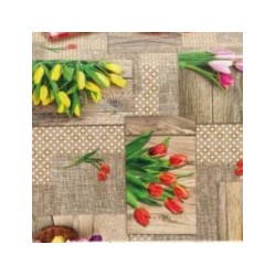 Ubrusovina PVC s textilním podkladem š.140 cm - vzor 15A