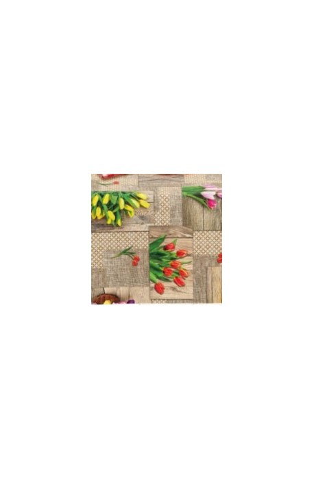 Ubrusovina PVC s textilním podkladem š.140 cm - vzor 15A