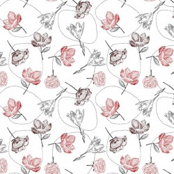 Ubrusovina PVC s textilním podkladem š.140 cm - vzor 168C