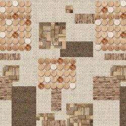 Ubrusovina PVC s textilním podkladem š.140 cm - vzor 175A